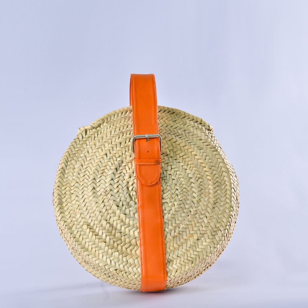 Handmade Moroccan Straw Basket, beach bags