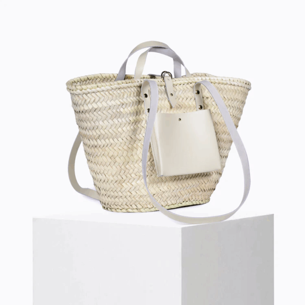 Natural Straw Lux Basket