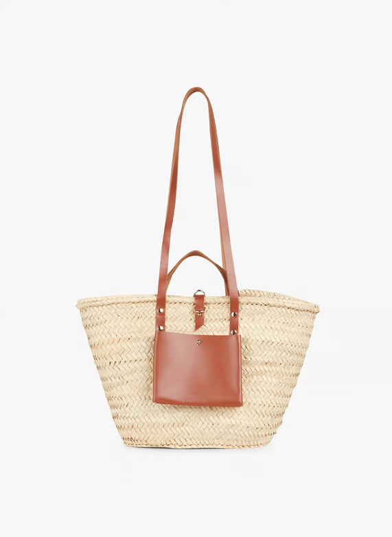 Brownie Straw Basket