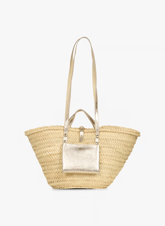 Galaxy Straw Beach Bag