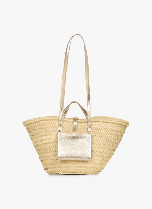 Galaxy Straw Beach Bag