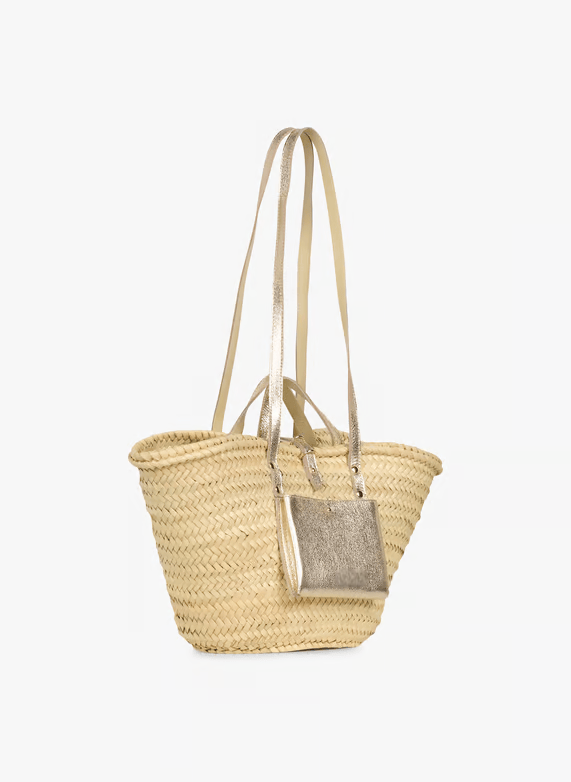 Galaxy Straw Beach Bag