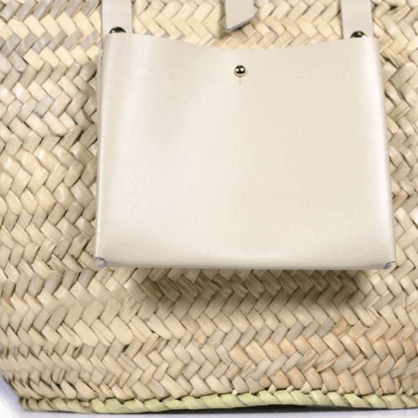 Natural Straw Lux Basket