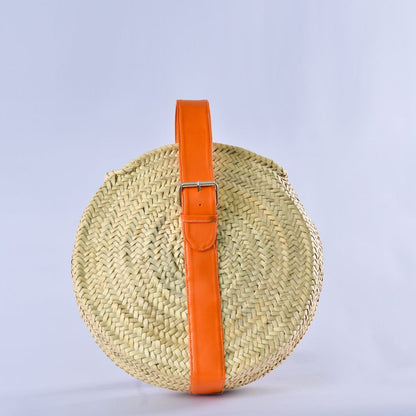 Handmade Moroccan Straw Basket, beach bags