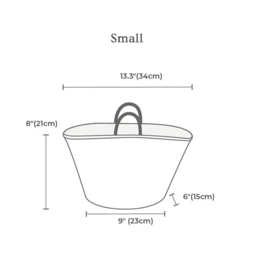 Brownie Straw Basket
