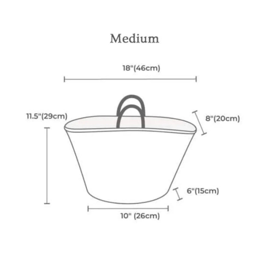 Brownie Straw Basket
