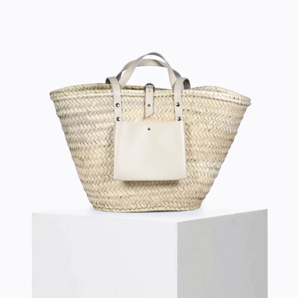 Natural Straw Lux Basket