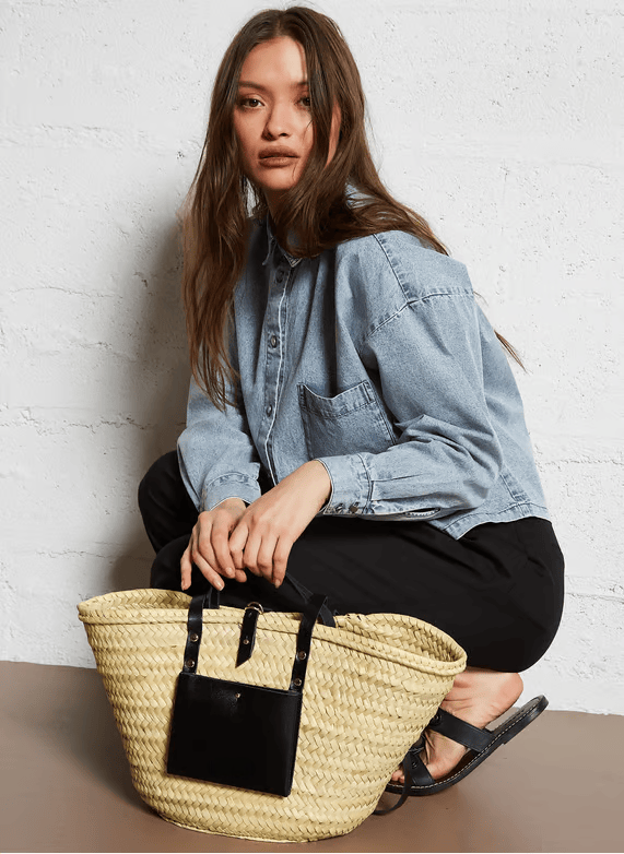 Brownie Straw Basket